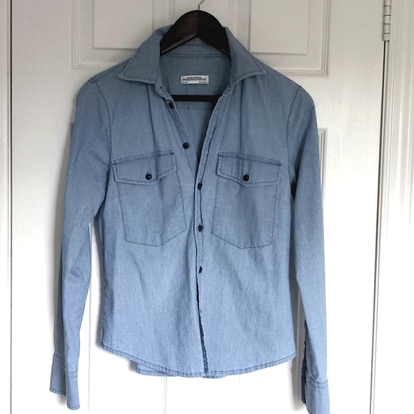 Zara Tops - 🌷Zara Woman Jean Shirt